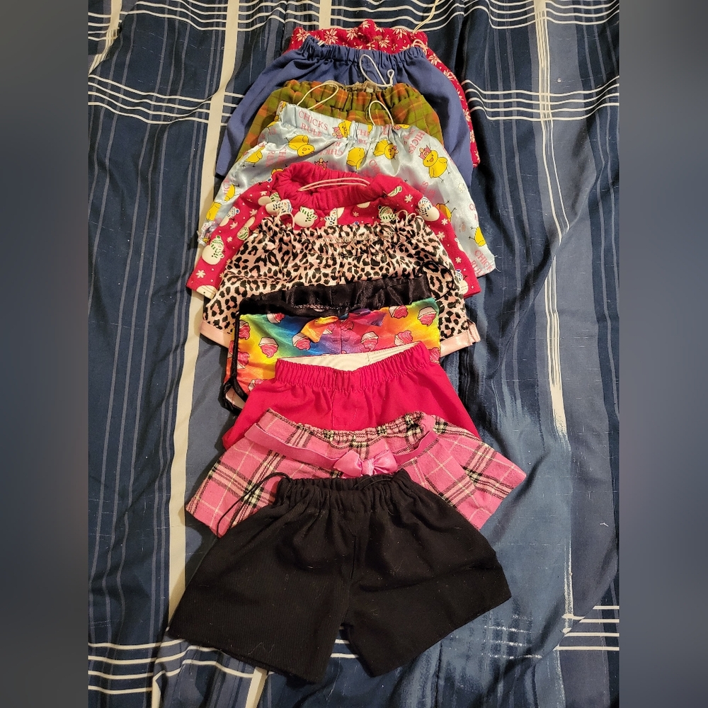 Build A Bear Lot Of 10 Pants/skirt